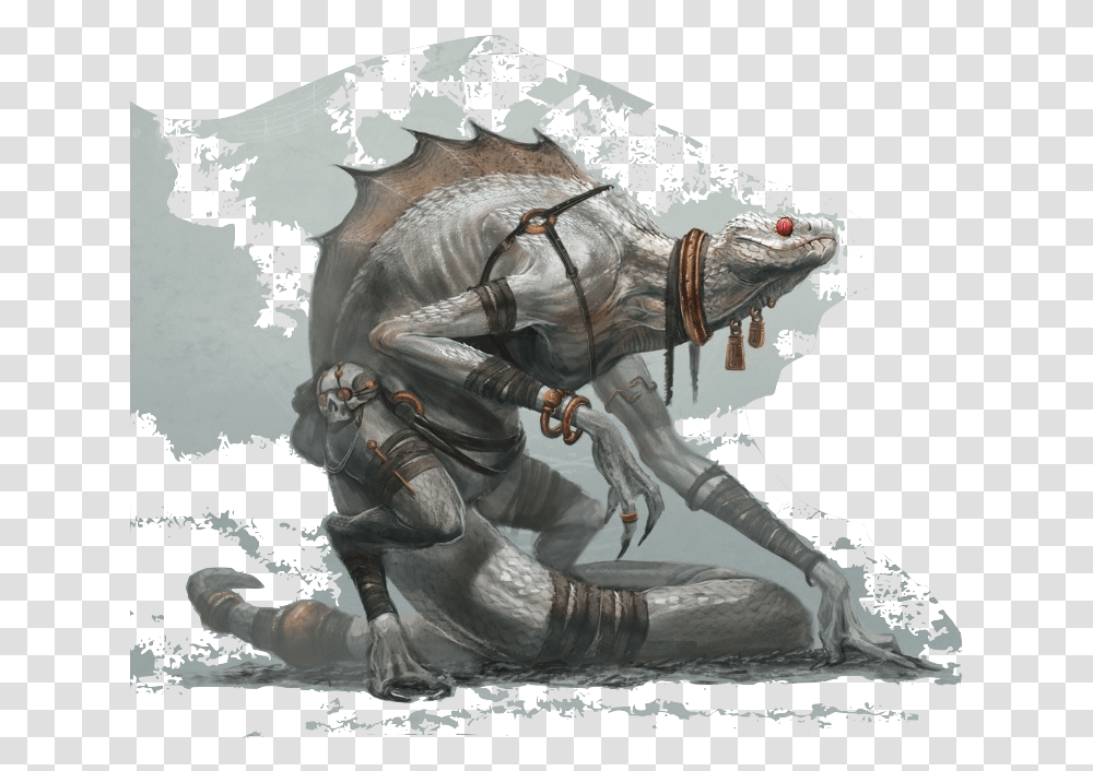 Call Of Cthulhu Serpent Person, Animal, Human, Dinosaur, Reptile Transparent Png
