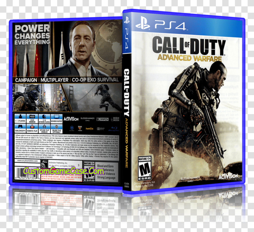 Call Of Duty Advanced Warfare Cd, Person, Poster, Dvd, Disk Transparent Png