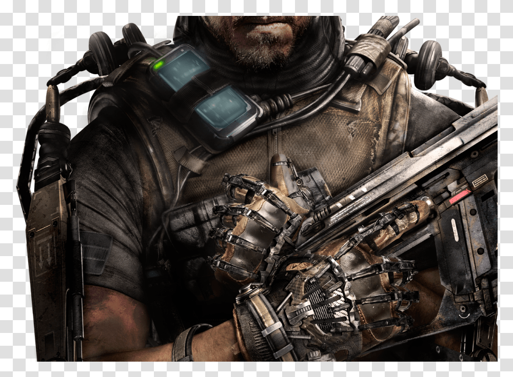 Call Of Duty Advanced Warfare Cover Download Call Of Duty Advanced Warfare Art, Person, Face, Portrait Transparent Png
