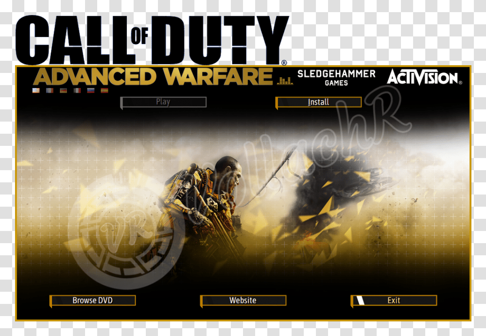 Call Of Duty Advanced Warfare, Poster, Advertisement, Apidae, Bee Transparent Png