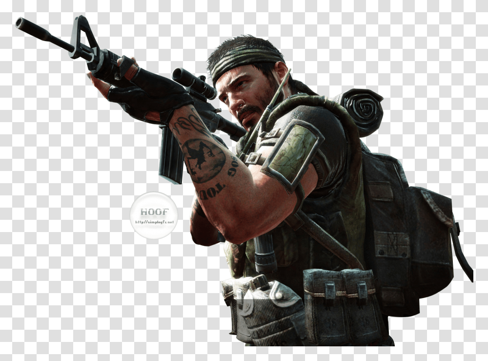 Call Of Duty Black Ops 1, Person, Human, Skin, Quake Transparent Png