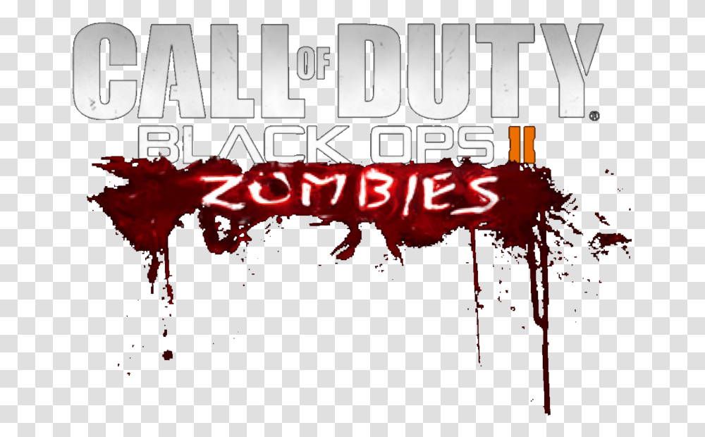 Call Of Duty Black Ops 2 Zombies Logo By Call Of Duty Black Ops 2 Zombies Logo Transparent Png