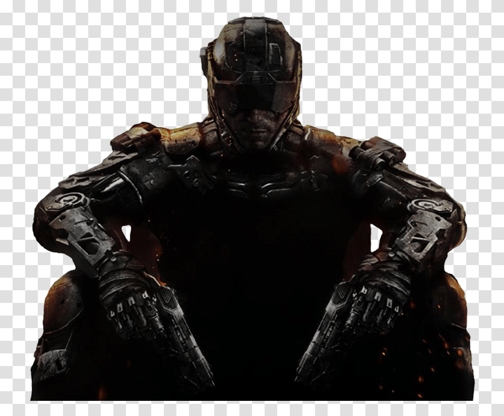 Call Of Duty Black Ops 3 Logo Call Of Duty Black Ops, Person, Human, Helmet Transparent Png