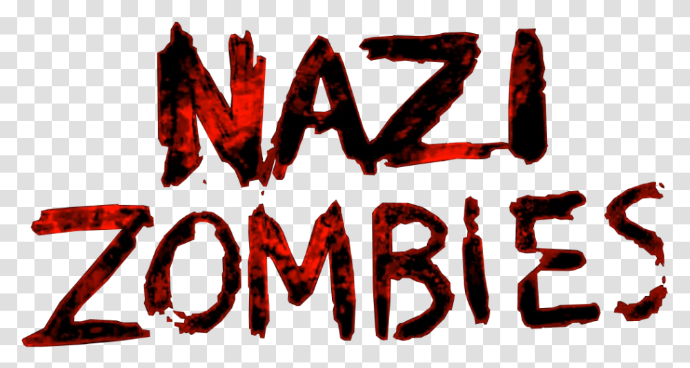 Call Of Duty Black Ops 3 Zombies Logo Nazi Zombies Black Ops, Alphabet, Light, Neon Transparent Png