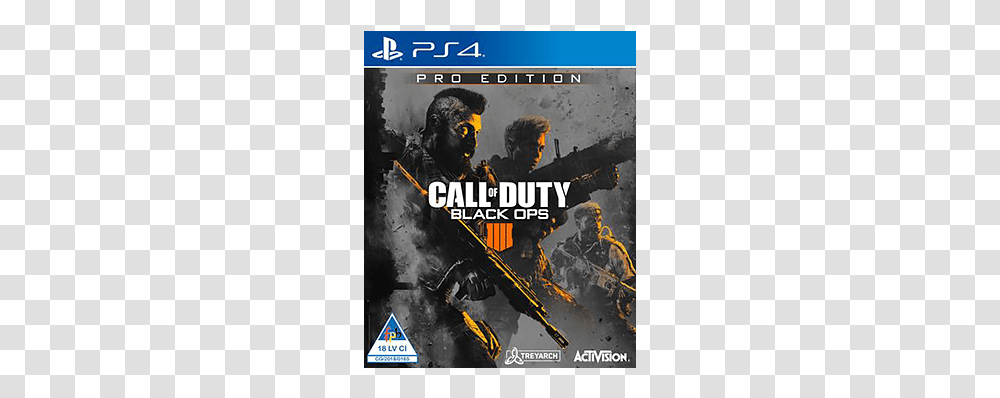Call Of Duty Black Ops 4 Pro Edition Image Cd Key Call Of Duty Black Ops, Poster, Advertisement, Person Transparent Png