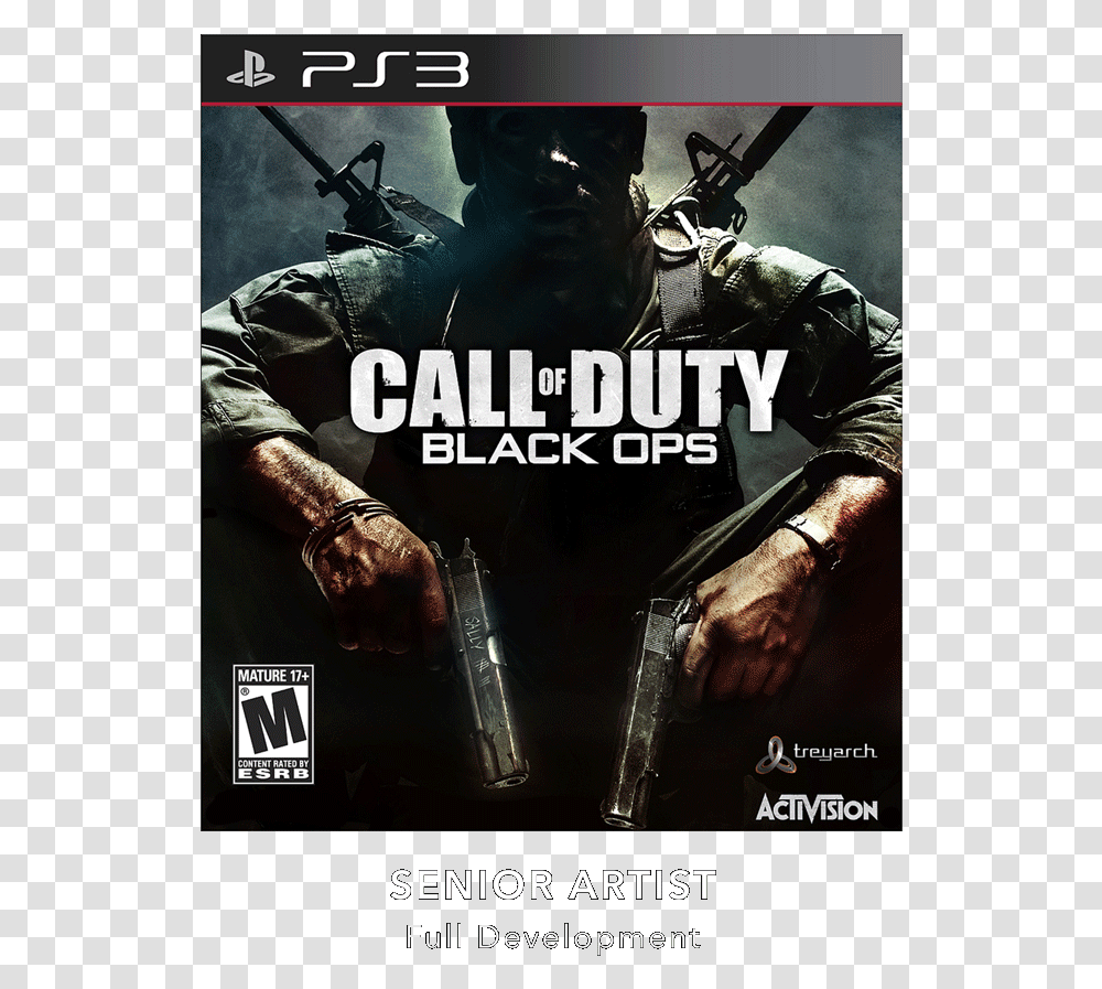 Call Of Duty Black Ops Box Art, Person, Human Transparent Png