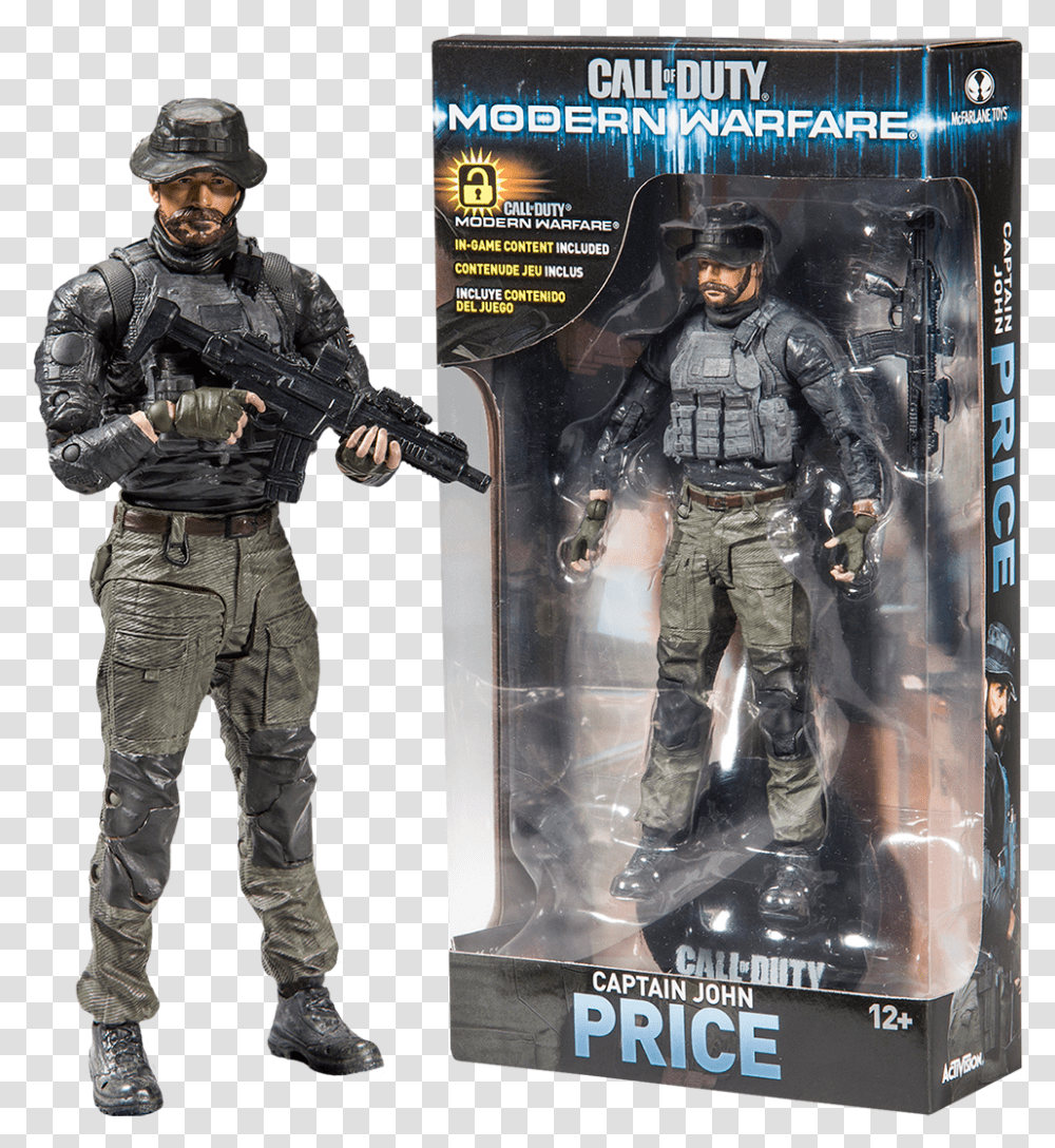 Call Of Duty Call Of Duty Modern Warfare Figures, Person, Gun, Helmet, People Transparent Png