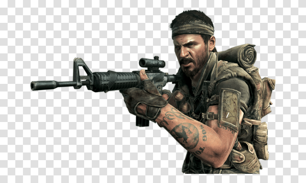 Call Of Duty Call Of Duty Player, Person, Human, Gun, Weapon Transparent Png