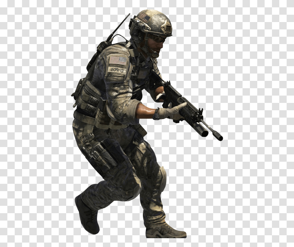 Call Of Duty, Game, Helmet, Gun Transparent Png