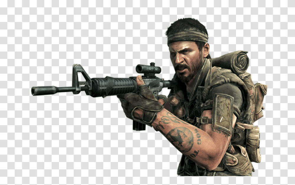Call Of Duty, Game, Person, Human, Gun Transparent Png