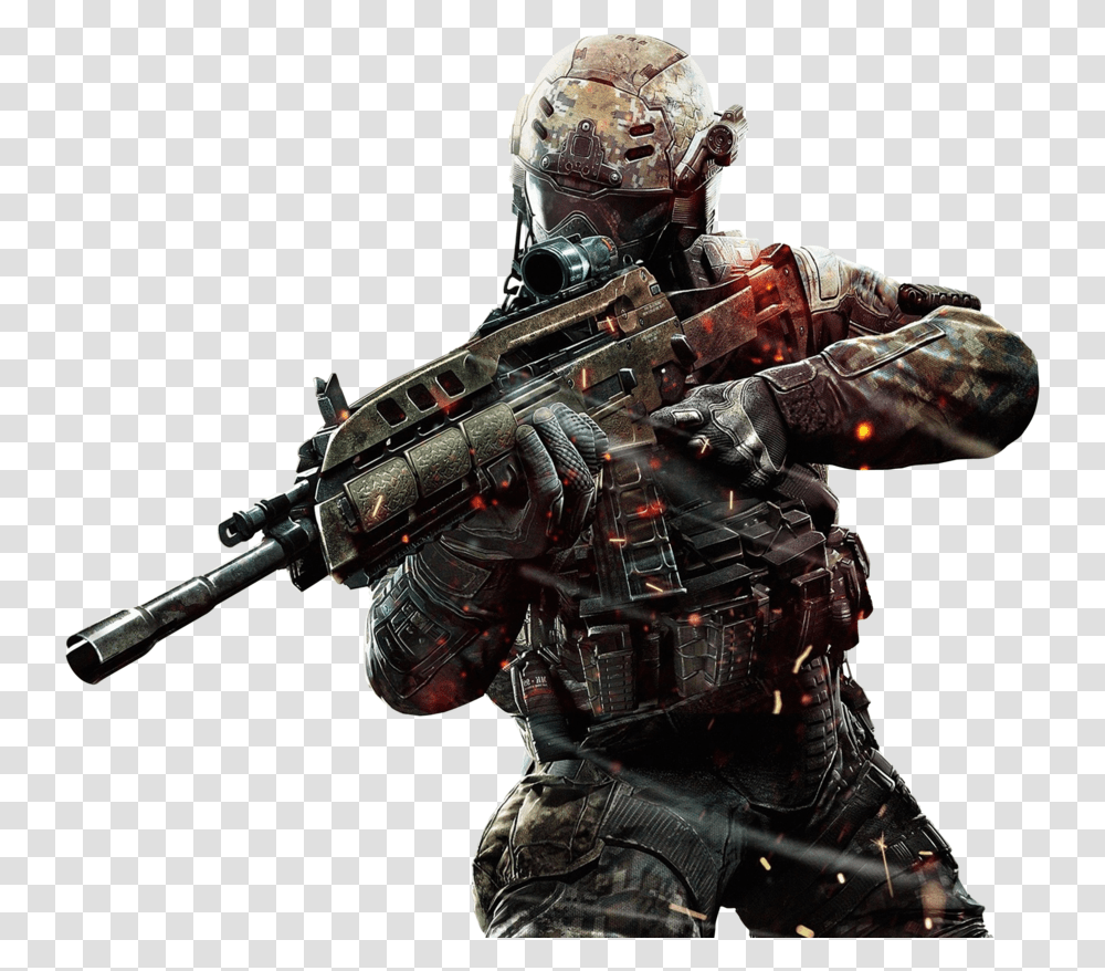 Call Of Duty, Game, Person, Human, Helmet Transparent Png