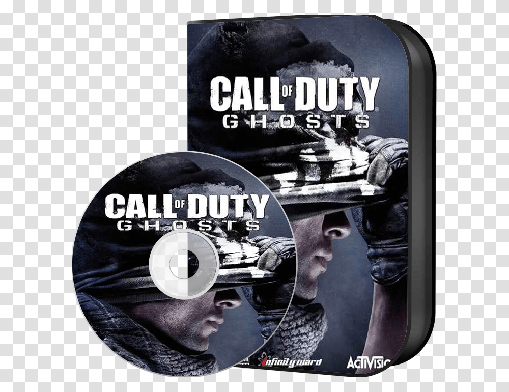 Call Of Duty Ghosts Indir Download Cod Ghosts Xbox, Person, Human, Disk, Dvd Transparent Png