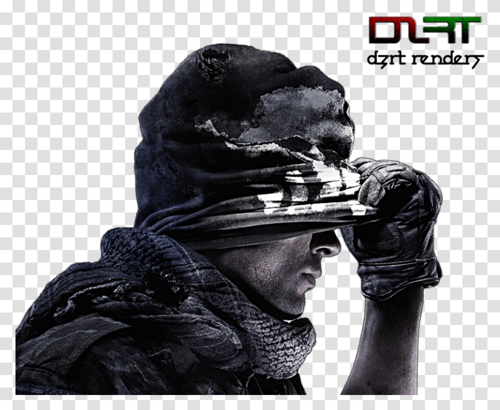 Call Of Duty Ghosts Logo Call Of Duty, Person, Human, Counter Strike, Helmet Transparent Png