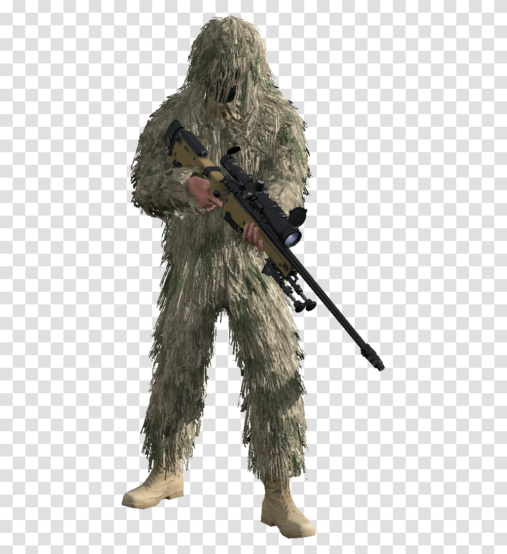 Call Of Duty Ghosts Sniper Sniper Call Of Duty Modern Warfare, Person, Human, Gun, Weapon Transparent Png