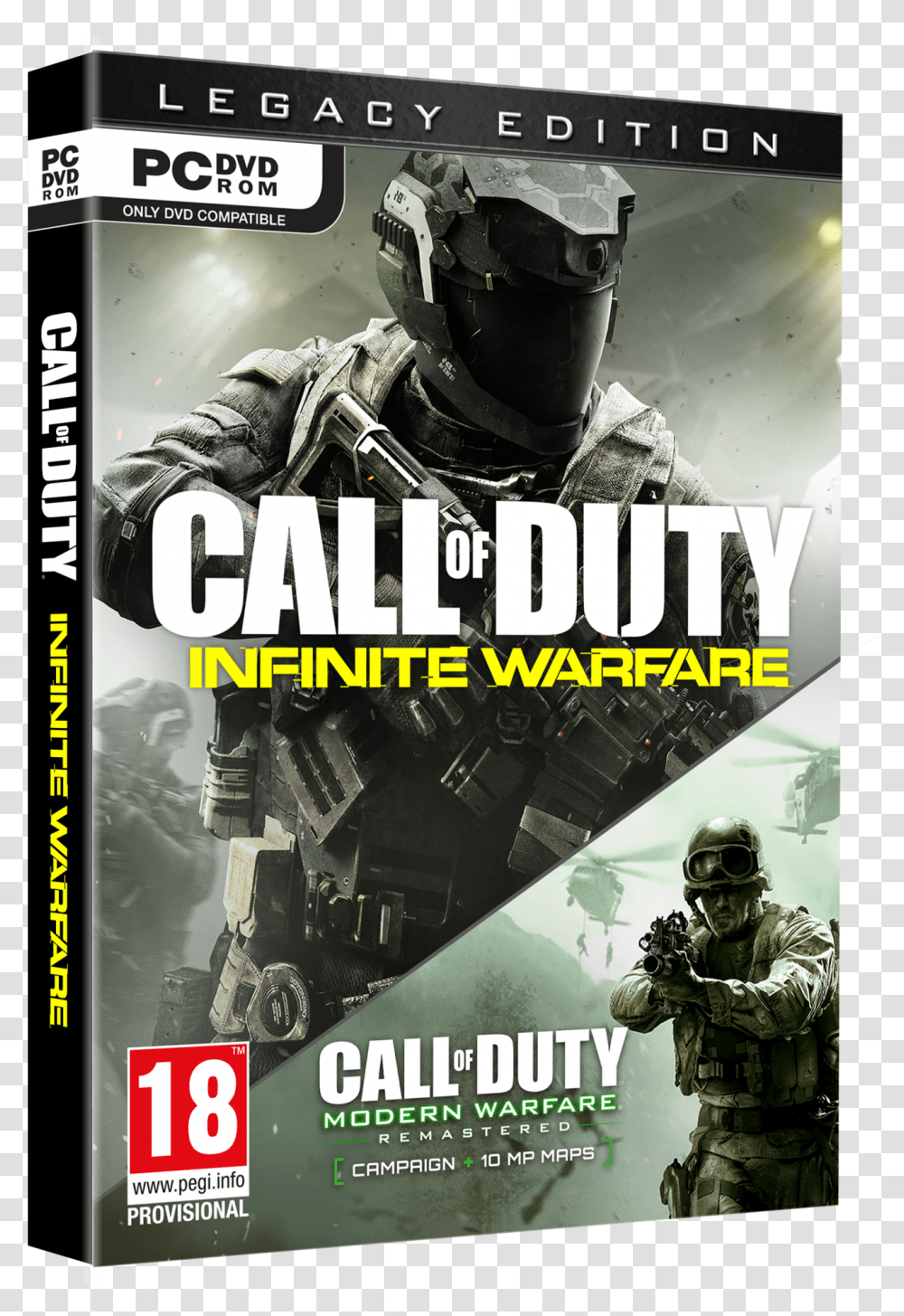 Call Of Duty Infinite War Pc, Helmet, Apparel, Person Transparent Png