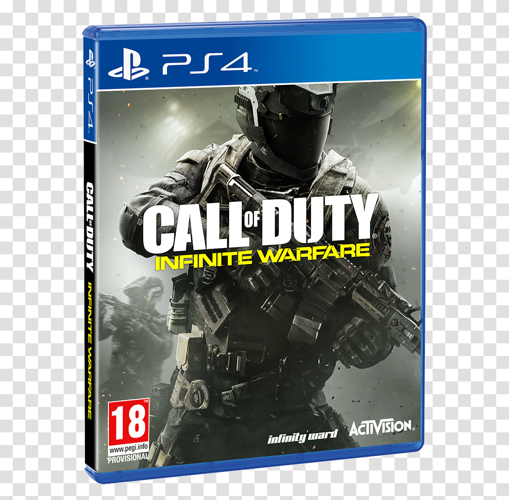 Call Of Duty Infinite Warfare Logo, Helmet, Apparel, Person Transparent Png
