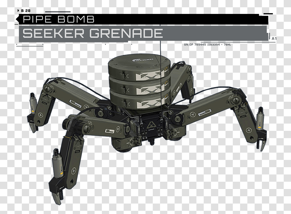 Call Of Duty Infinite Warfare Seeker Grenade, Rotor, Coil, Machine, Spiral Transparent Png