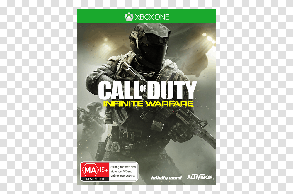 Call Of Duty Infinite Warfare Xbox One, Helmet, Apparel, Person Transparent Png