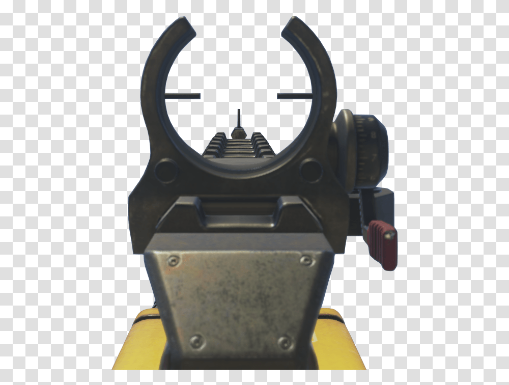 Call Of Duty Iron Sights, Gun, Weapon, Weaponry, Machine Transparent Png