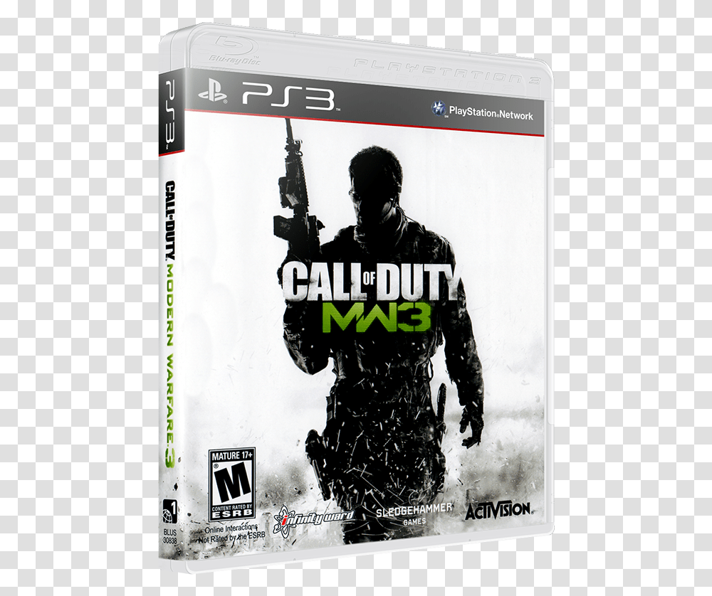 Call Of Duty Modern Warfare 3, Person, Human, Poster, Advertisement Transparent Png