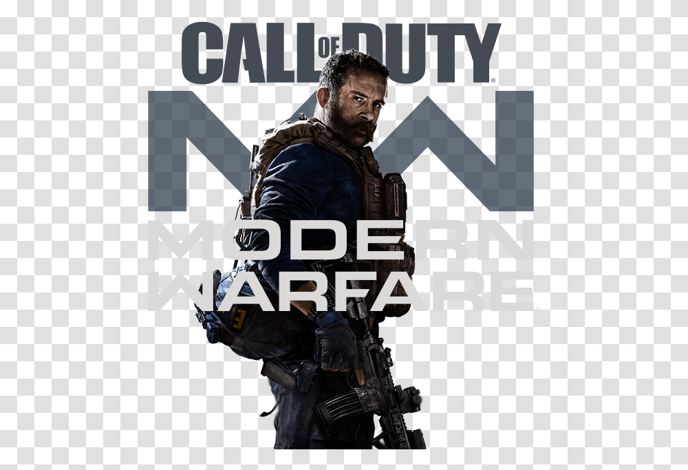 Call Of Duty Modern Warfare Pc Game, Poster, Advertisement, Person, Human Transparent Png