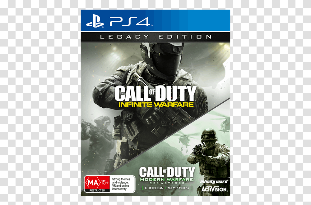 Call Of Duty Modern Warfare Remastered Legacy Edition, Person, Human, Poster, Advertisement Transparent Png