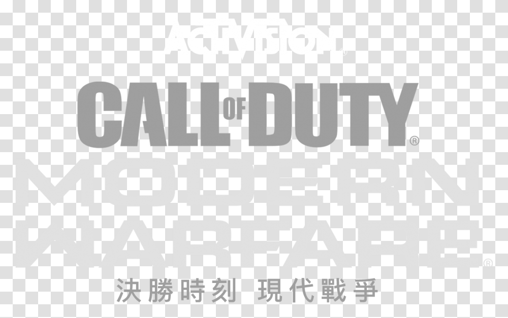 Call Of Duty Modern Warfare, Word, Alphabet, Label Transparent Png