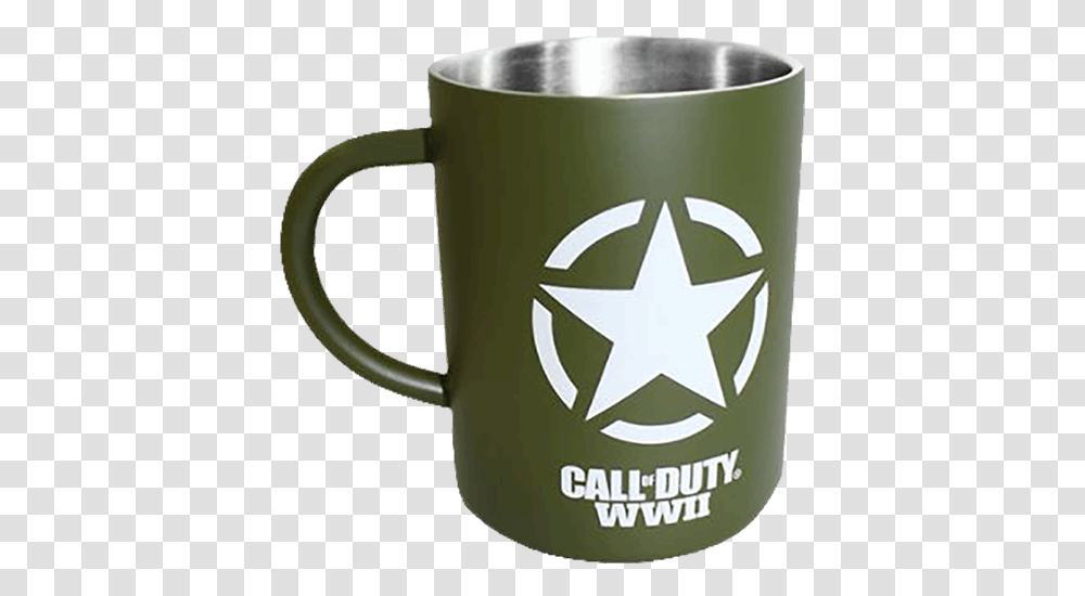 Call Of Duty Mug, Coffee Cup, Star Symbol Transparent Png