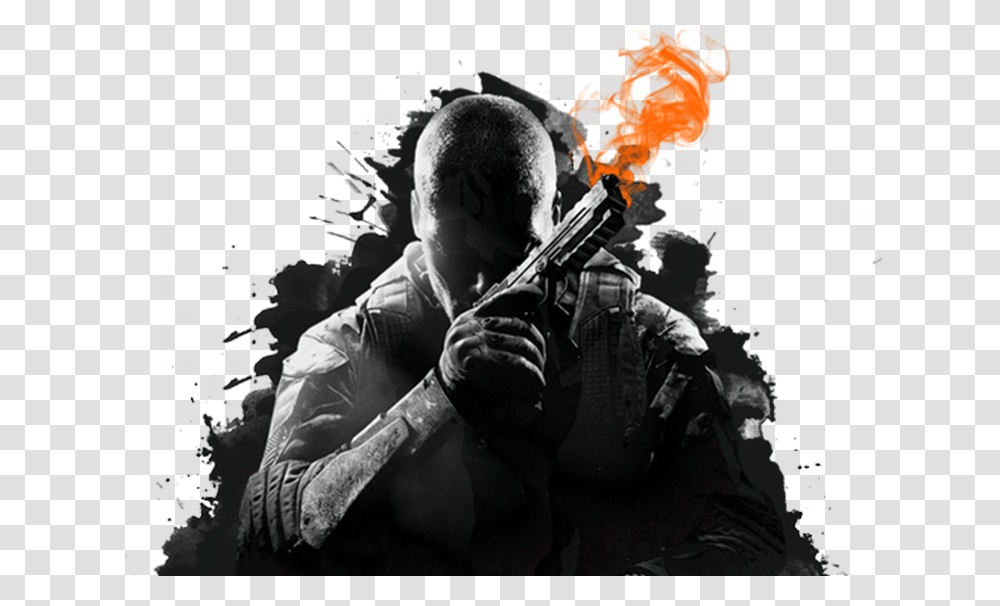 Call Of Duty, Person, Flame, Fire, Weapon Transparent Png