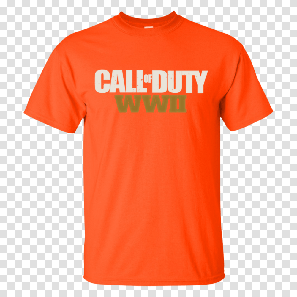Call Of Duty World War Ii Merchandising T Shirt Men, Apparel, T-Shirt, Sleeve Transparent Png