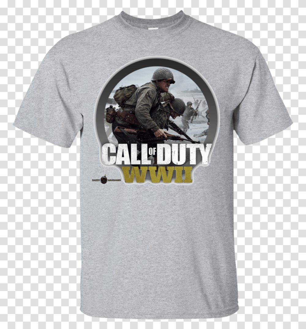 Call Of Duty Ww2 American Flag Shirt Eagle, Apparel, Person, Human Transparent Png