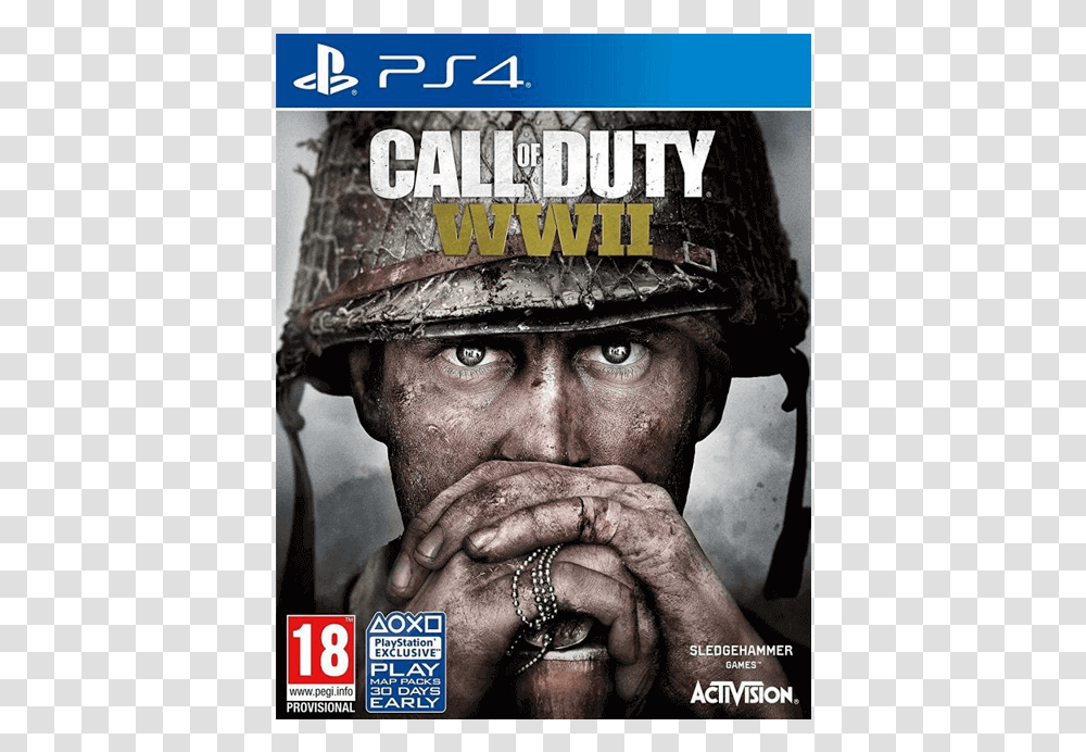 Call Of Duty Ww2, Person, Human, Helmet Transparent Png