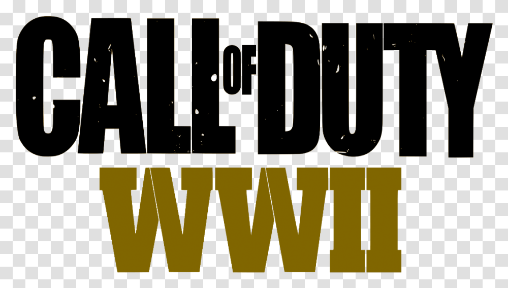 Call Of Duty Wwii Logo, Word, Number Transparent Png
