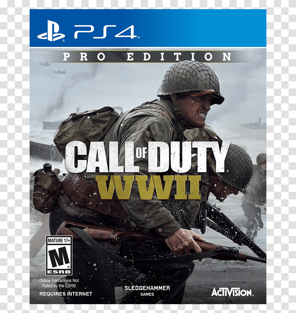Call Of Duty Wwii Prix, Person, Human, Helmet Transparent Png