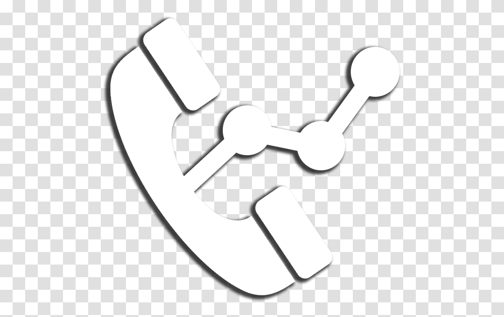 Call Tracking Icon By Leadstorm Marketing Phone Icon White, Machine, Smoke Pipe, Hook Transparent Png