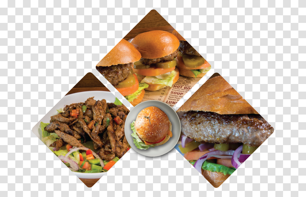 Callaloo, Burger, Food, Sandwich, Bread Transparent Png