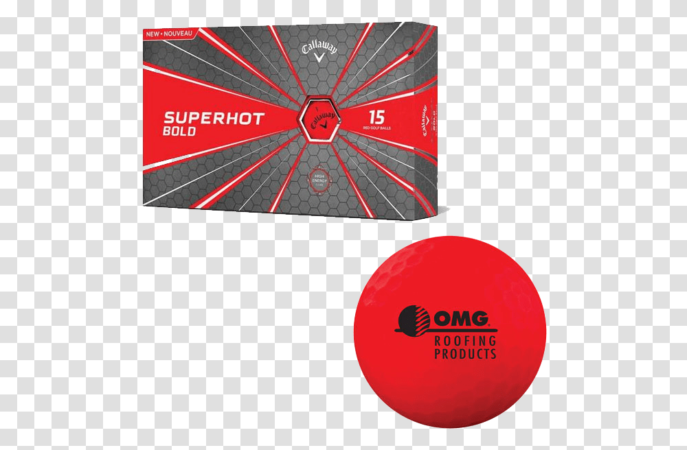 Callaway Superhot Red Golf Balls, Game, Sport, Road Transparent Png