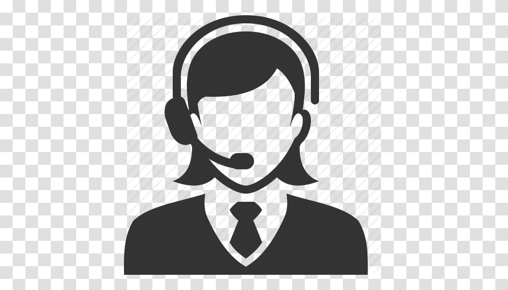Callback Consultant Female Operator Support User Woman Icon, Apparel, Bonnet, Hat Transparent Png