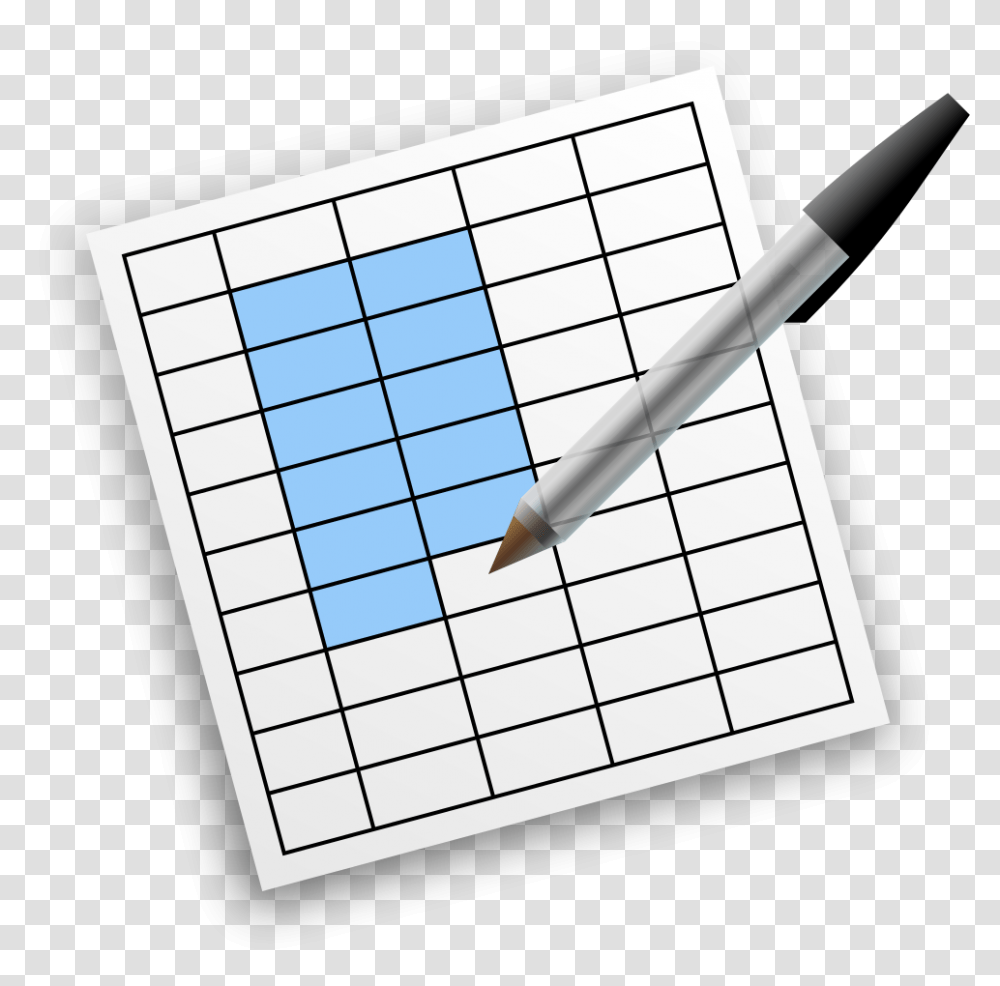 Calligra Sheets Log Sheet Icon, Page, Pencil, Photography Transparent Png