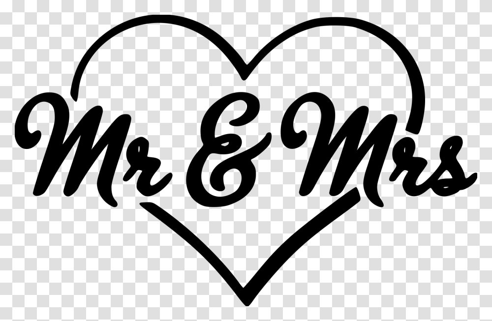 Calligraphy Clipart Mr And Mrs Clip Art, Gray, World Of Warcraft Transparent Png