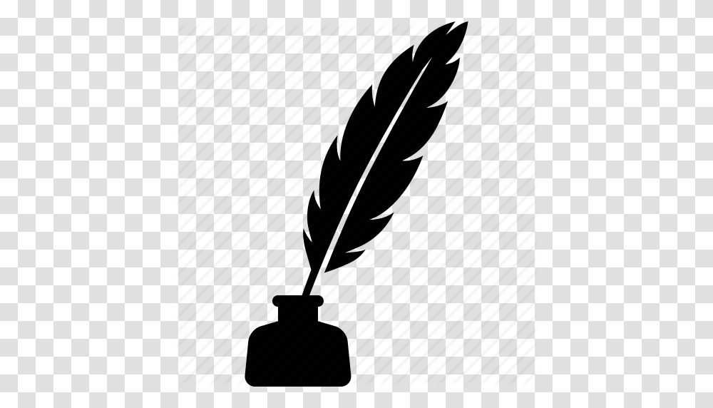 Calligraphy Feather Ink Inkpot Pen Quill Writing Icon, Piano, Ink Bottle, Weapon Transparent Png