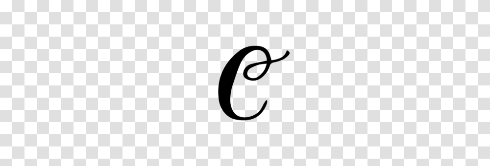 Calligraphy Letter C, Alphabet, Logo Transparent Png