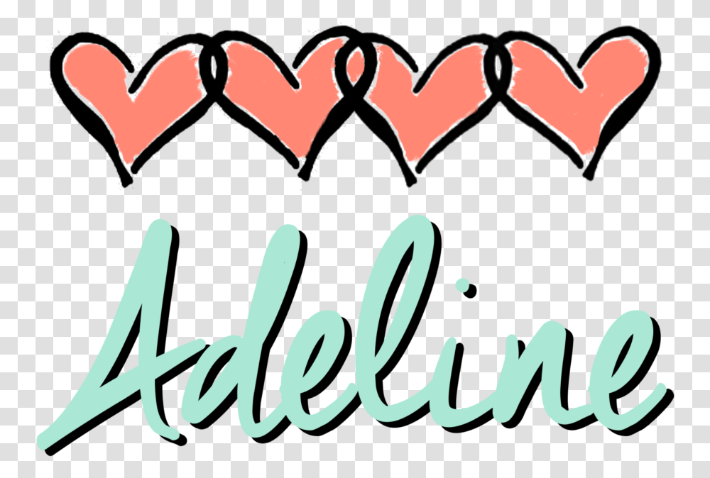 Calligraphy, Handwriting, Heart, Label Transparent Png