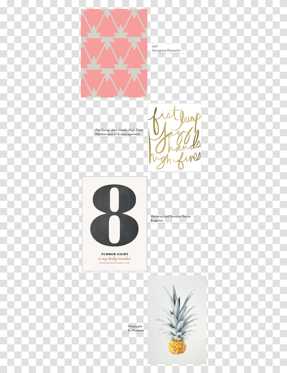 Calligraphy, Number, Pineapple Transparent Png