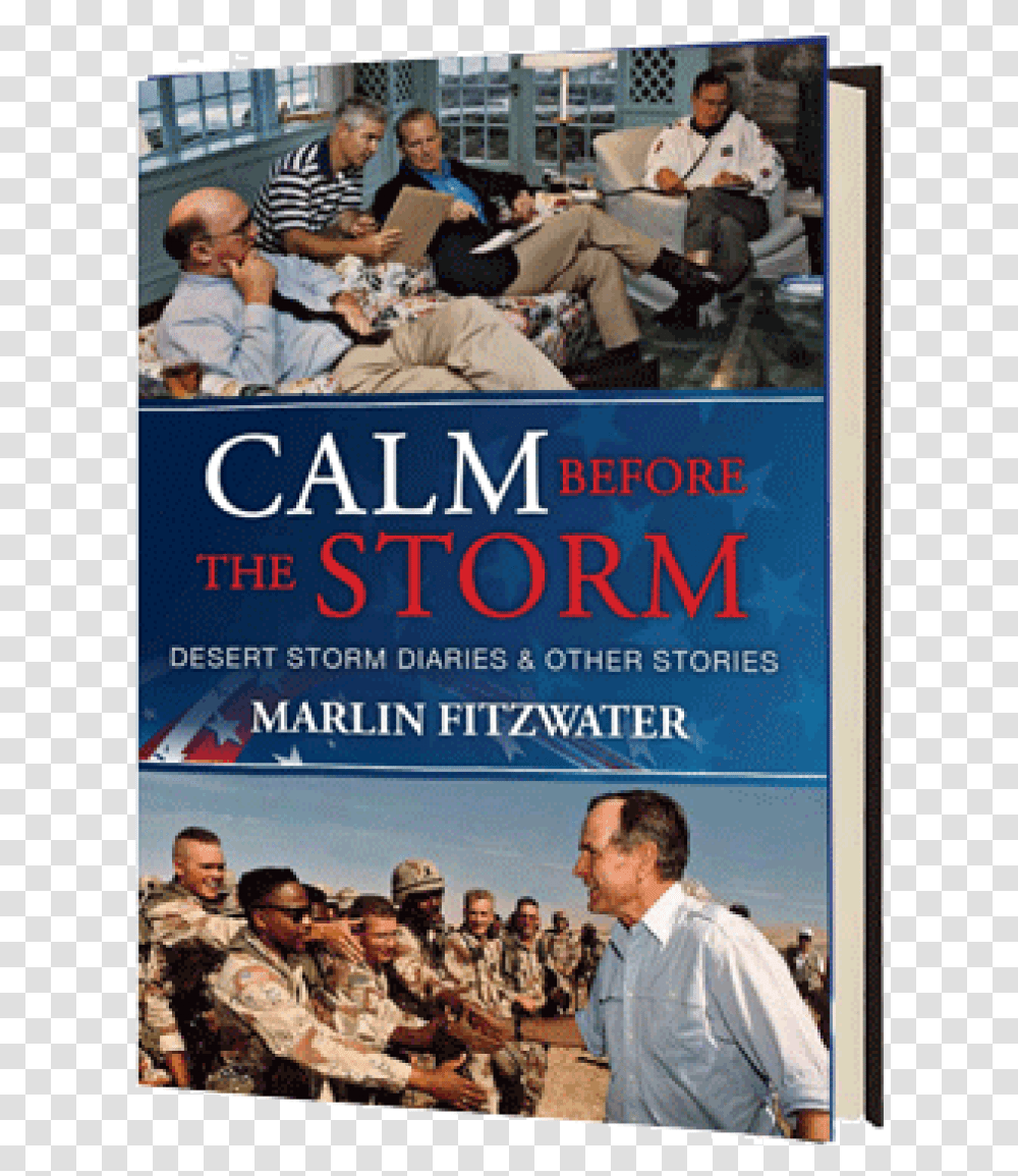 Calm Before The Storm Marlin Fitzwater, Person, Military, Military Uniform, Crowd Transparent Png