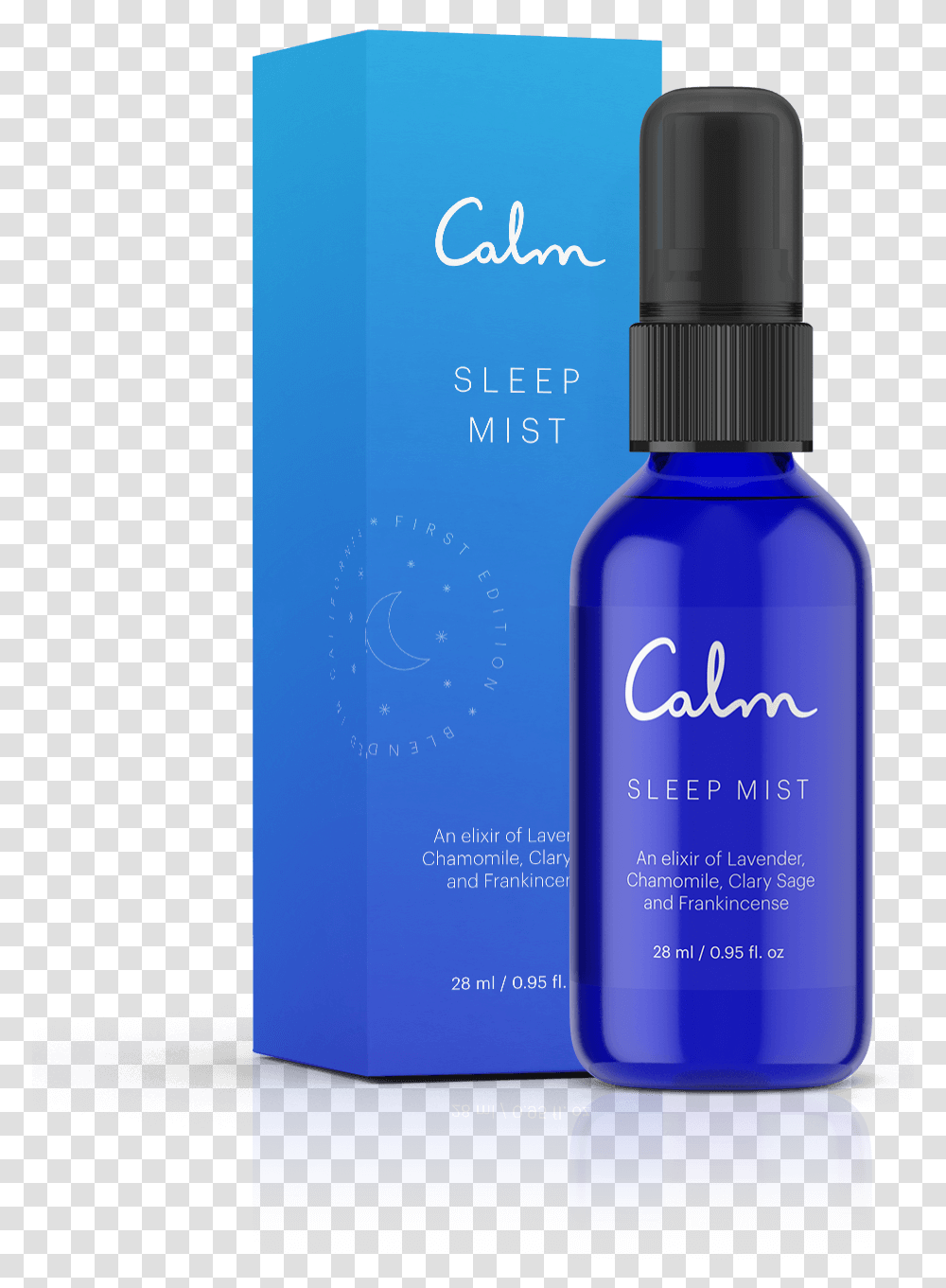 Calm Sleep Mist Calm App, Bottle, Tin, Cosmetics, Can Transparent Png