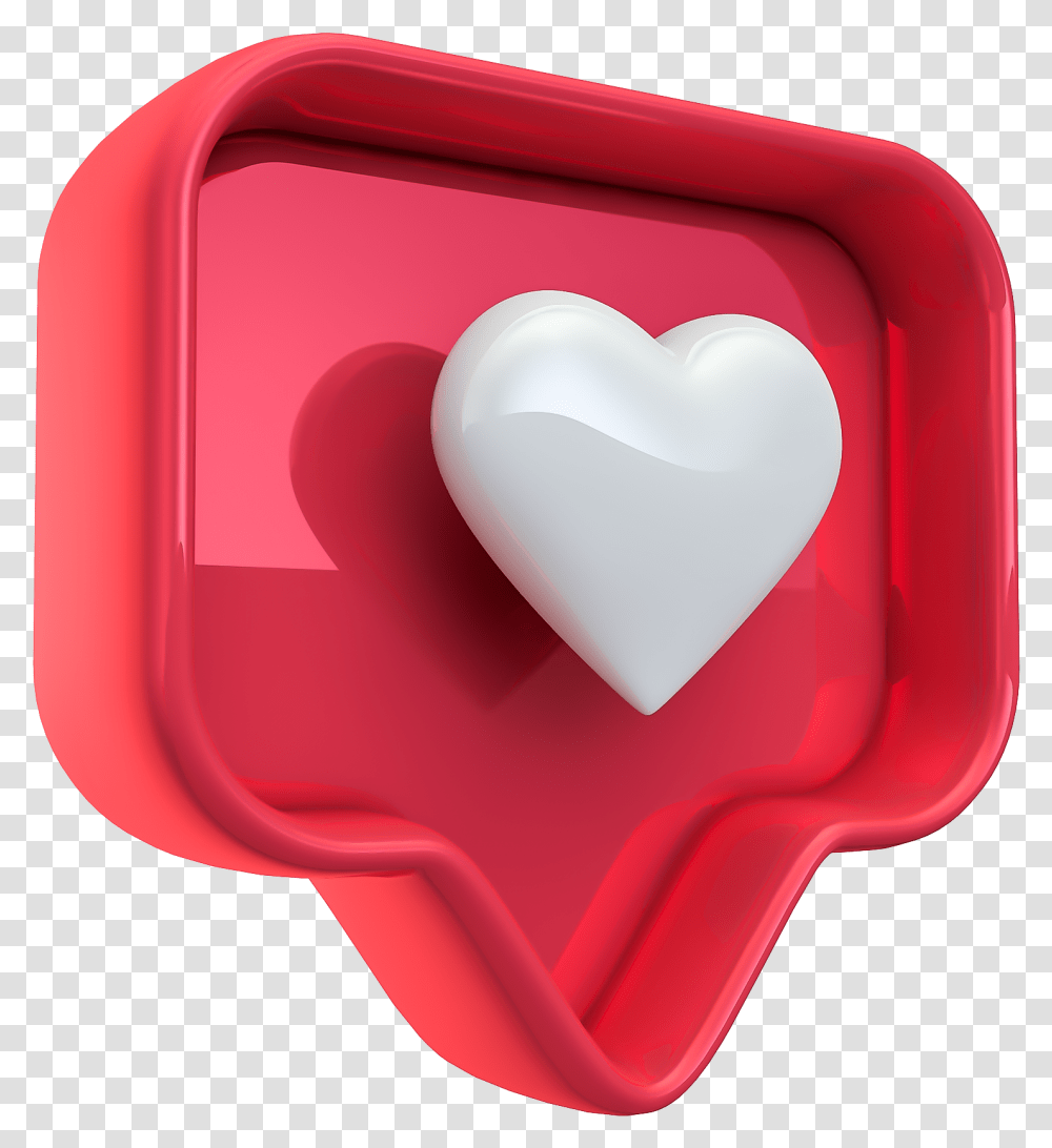 Calop Inspired 3d Likes Social Media Photo Editing In Like Instagram 3d, Heart, Hand, Rose, Flower Transparent Png
