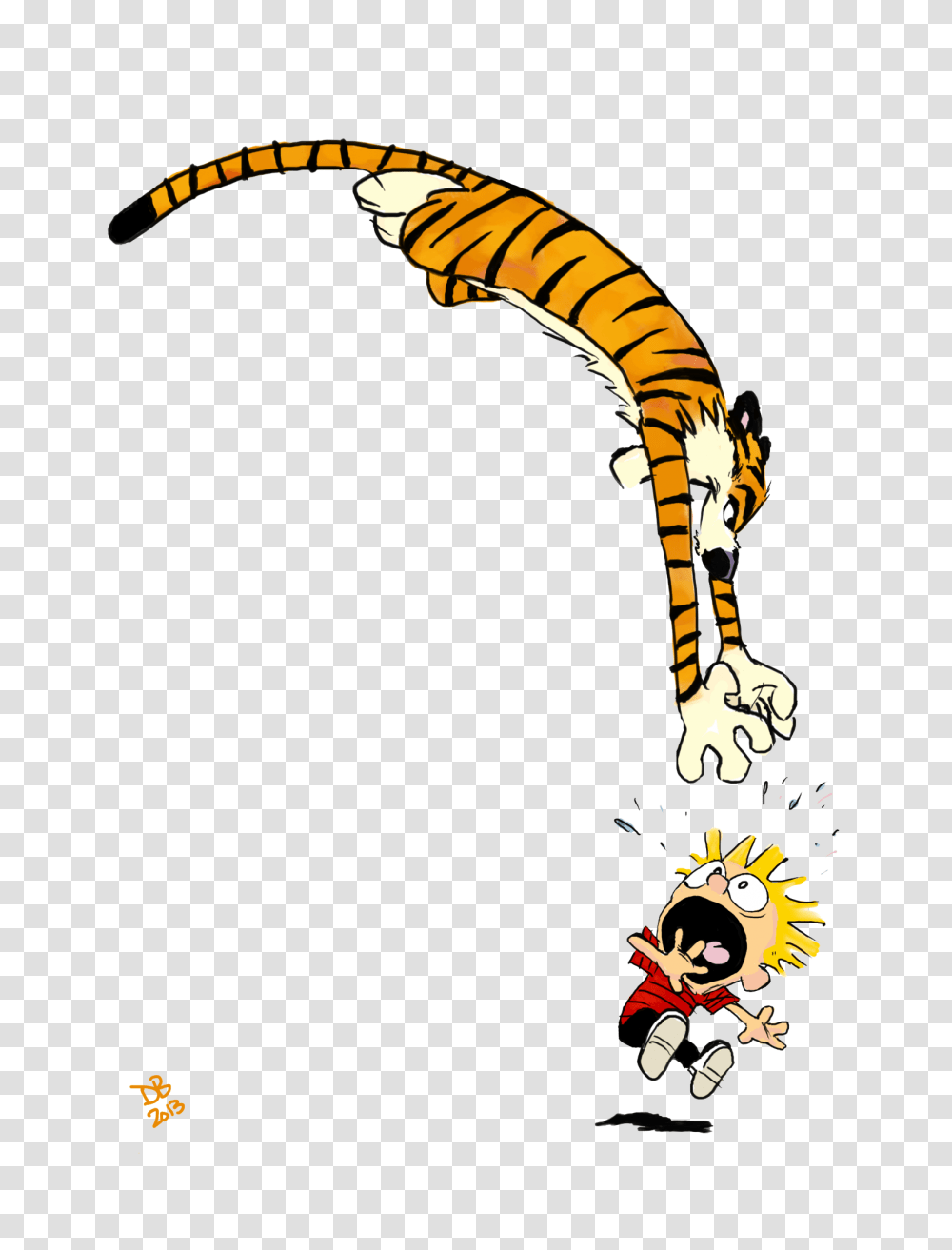 Calvin And Hobbes Images Free Download, Animal Transparent Png