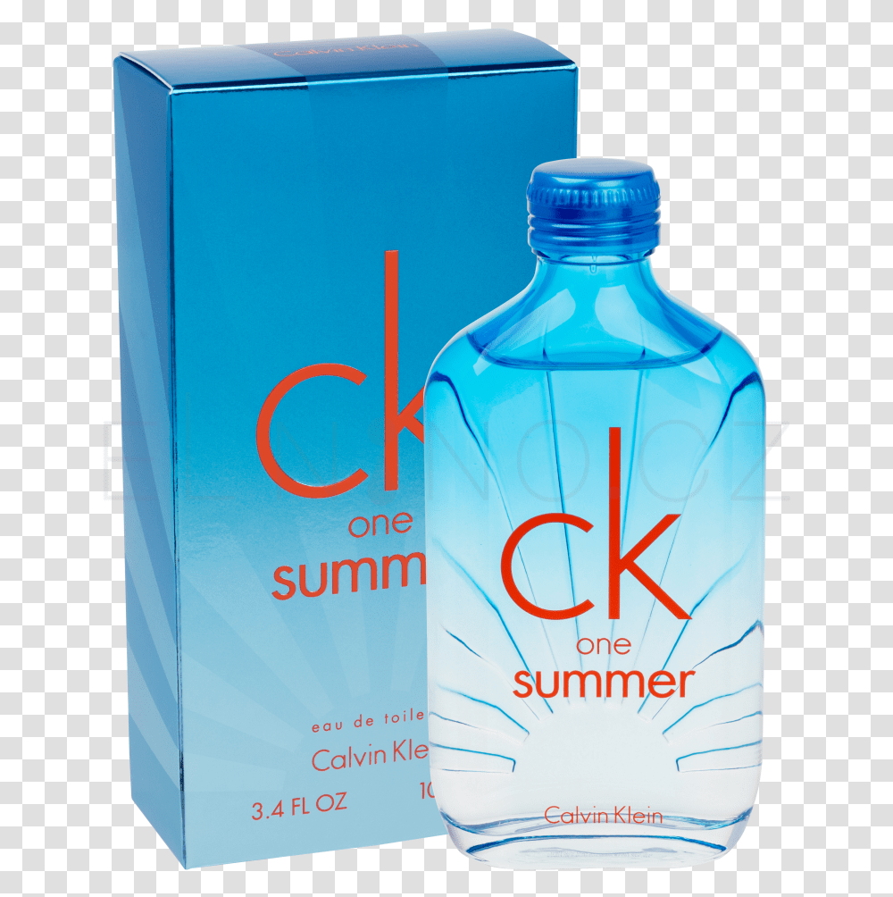 Calvin Klein Ck One Summer 2017 100 Ml, Bottle, Cosmetics, Beverage, Drink Transparent Png