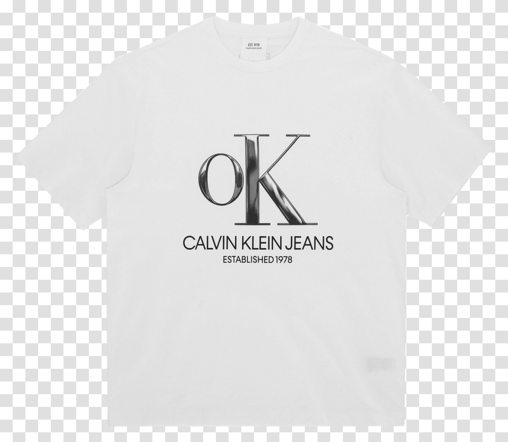 Calvin Klein Est Active Shirt, Apparel, T-Shirt Transparent Png